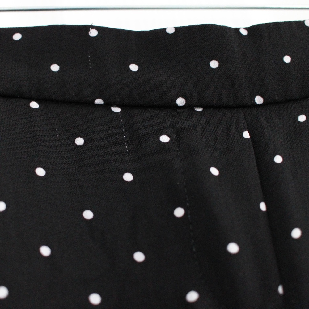 POLKA DOT MID RISE PANTS | CYNTHIA ROWLEY - Picture 4 of 8